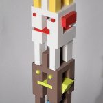 Detail of MODEL CITIZEN TOTEM